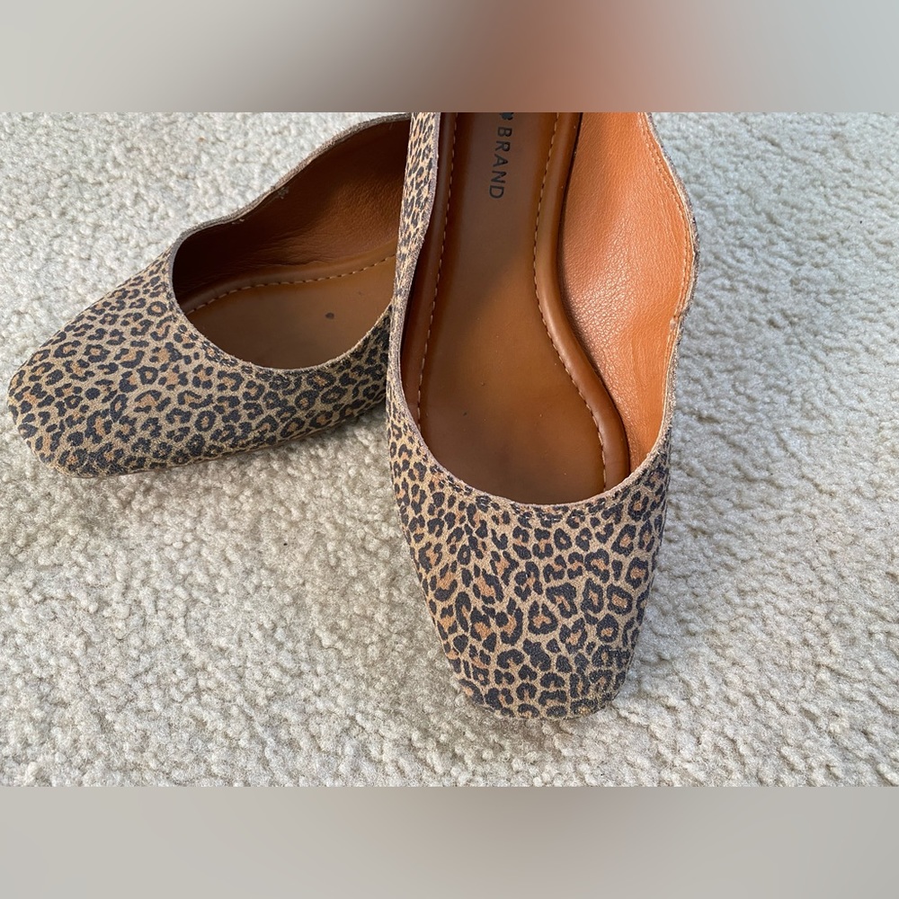 Leopard Lucky Brand Flats